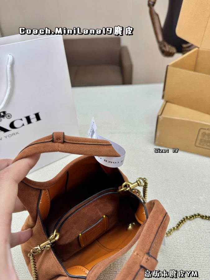 1:1 Replica COACH bag Suede upgraded version — Premium Replica — photo 5
