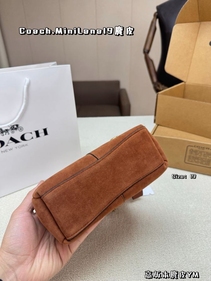 1:1 Replica COACH bag Suede upgraded version — Premium Replica — photo 4