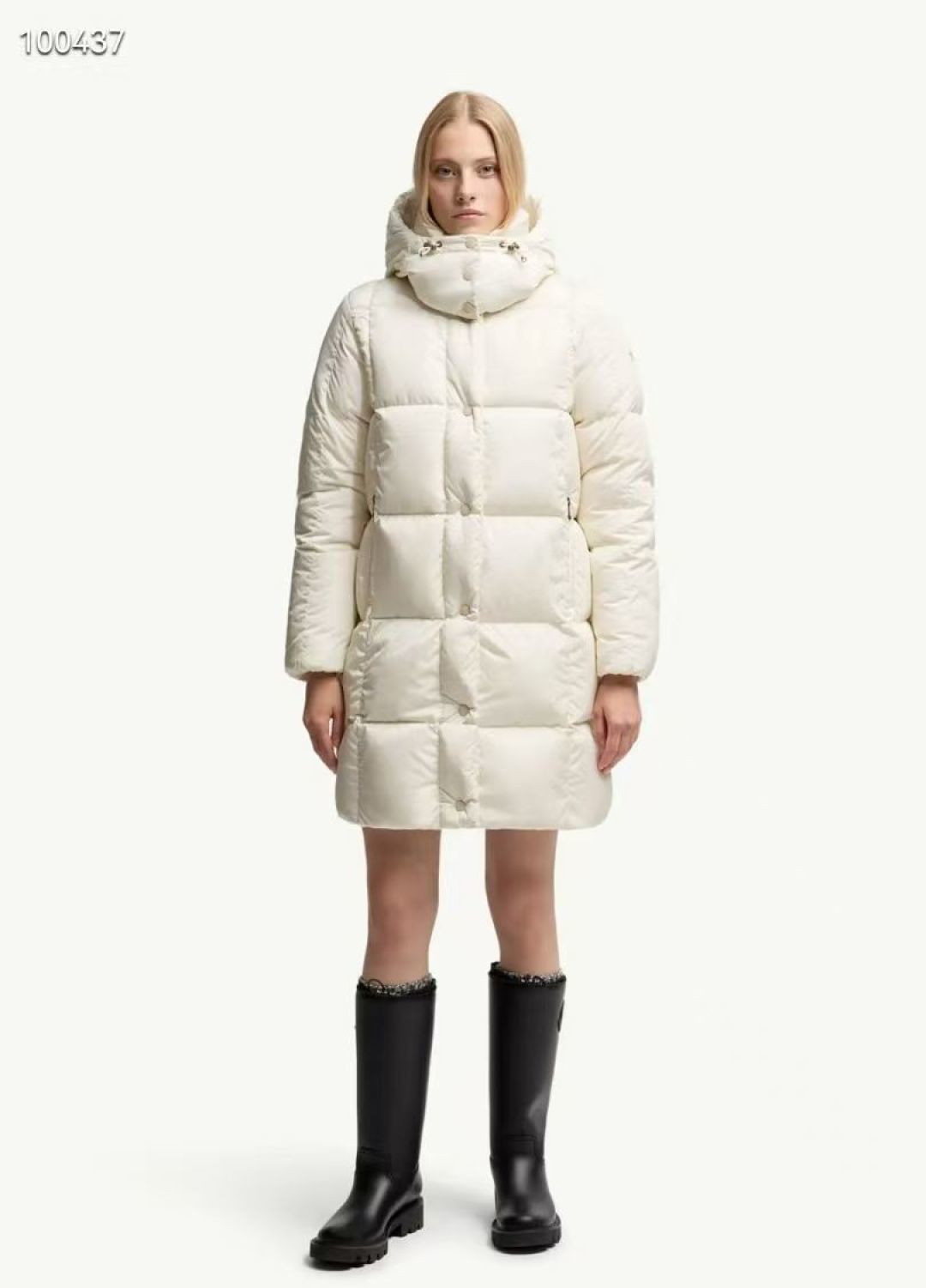1:1 Replica Moncler down jacket Meng Litte Women's Mid-Length Down Jacket — AAA Quality Replica — photo 2