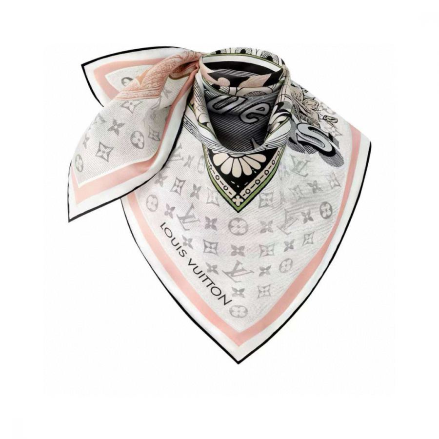 1:1 Replica LV scarf LV New silk square scarf — AAA Quality Replica — photo 2