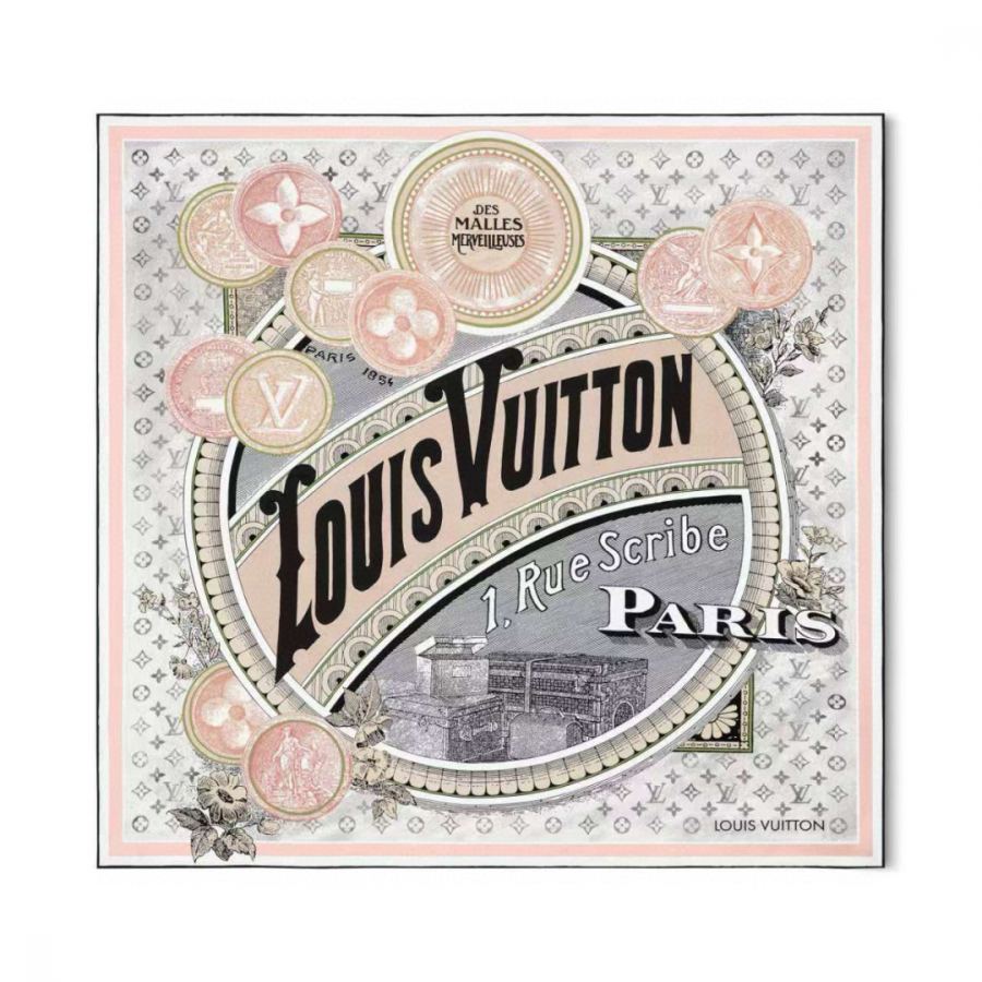 1:1 Replica LV scarf LV New silk square scarf — AAA Quality Replica