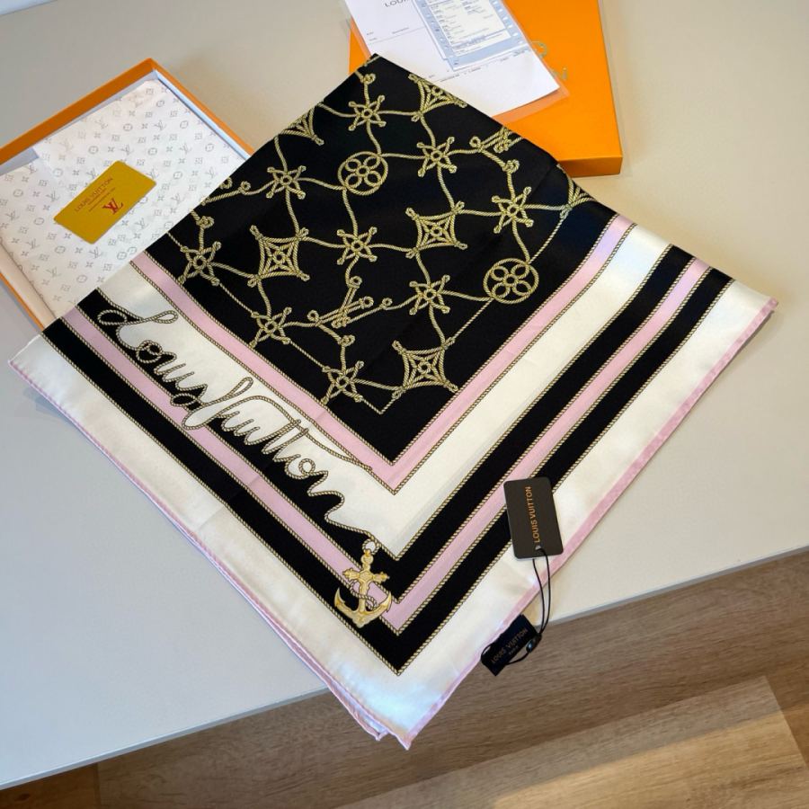 1:1 Replica LV scarf LV Cordage Monogram — AAA Quality Replica — photo 4
