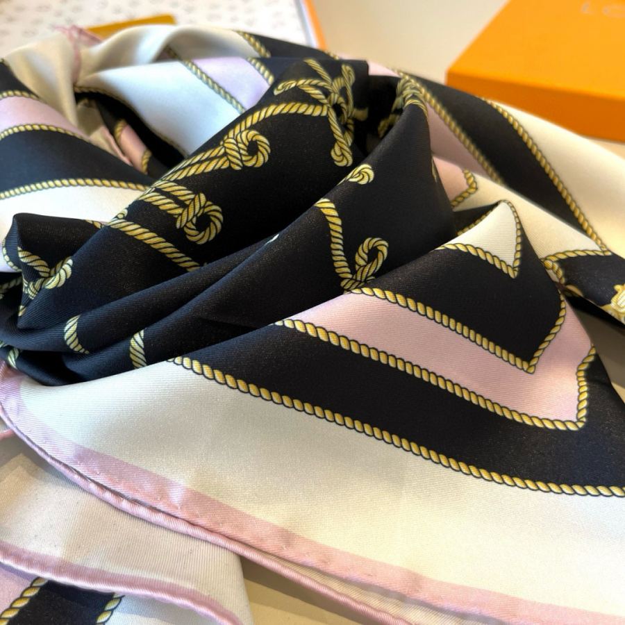 1:1 Replica LV scarf LV Cordage Monogram — AAA Quality Replica — photo 7