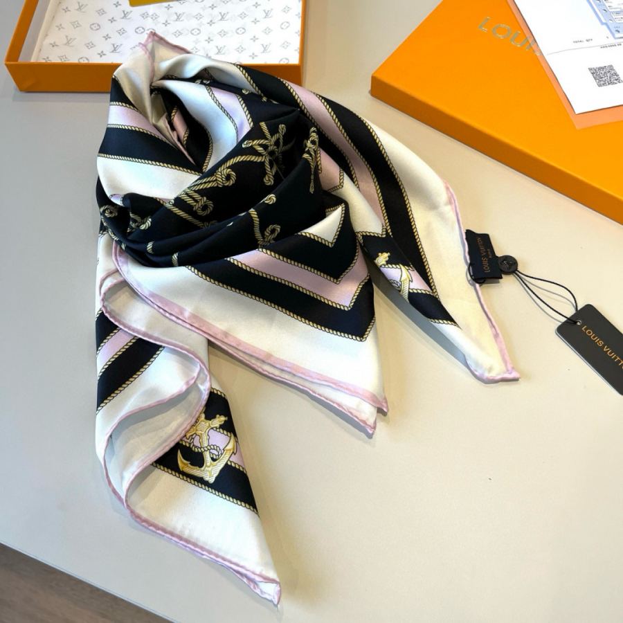 1:1 Replica LV scarf LV Cordage Monogram — AAA Quality Replica — photo 6