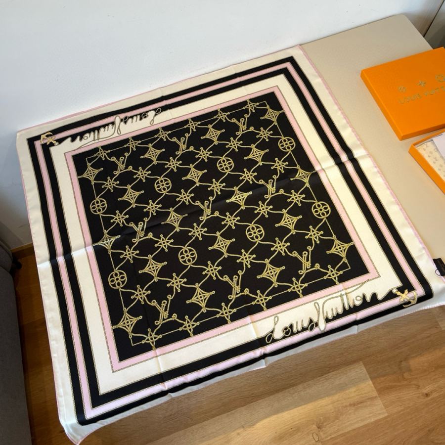 1:1 Replica LV scarf LV Cordage Monogram — AAA Quality Replica — photo 3