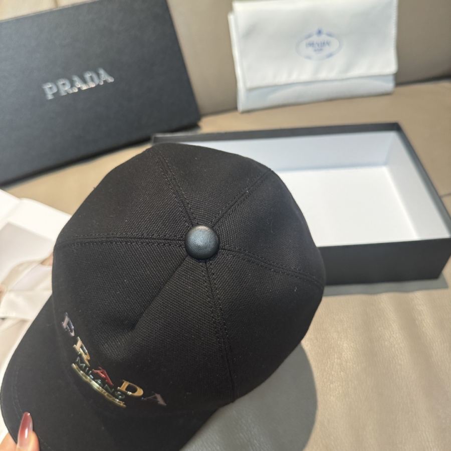 1:1 Replica prada hat Prada logo 1 + 56 — AAA Quality Replica — photo 6