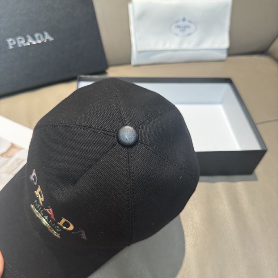 1:1 Replica prada hat Prada logo 1 + 56 — AAA Quality Replica — photo 5