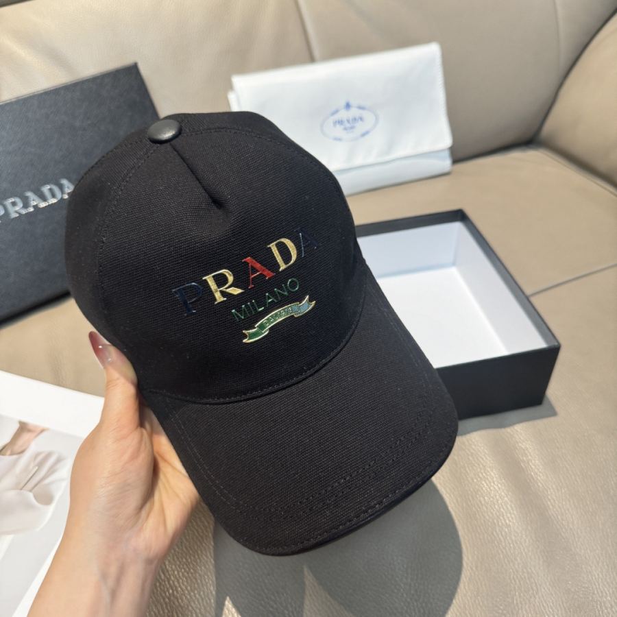 1:1 Replica prada hat Prada logo 1 + 56 — AAA Quality Replica — photo 3
