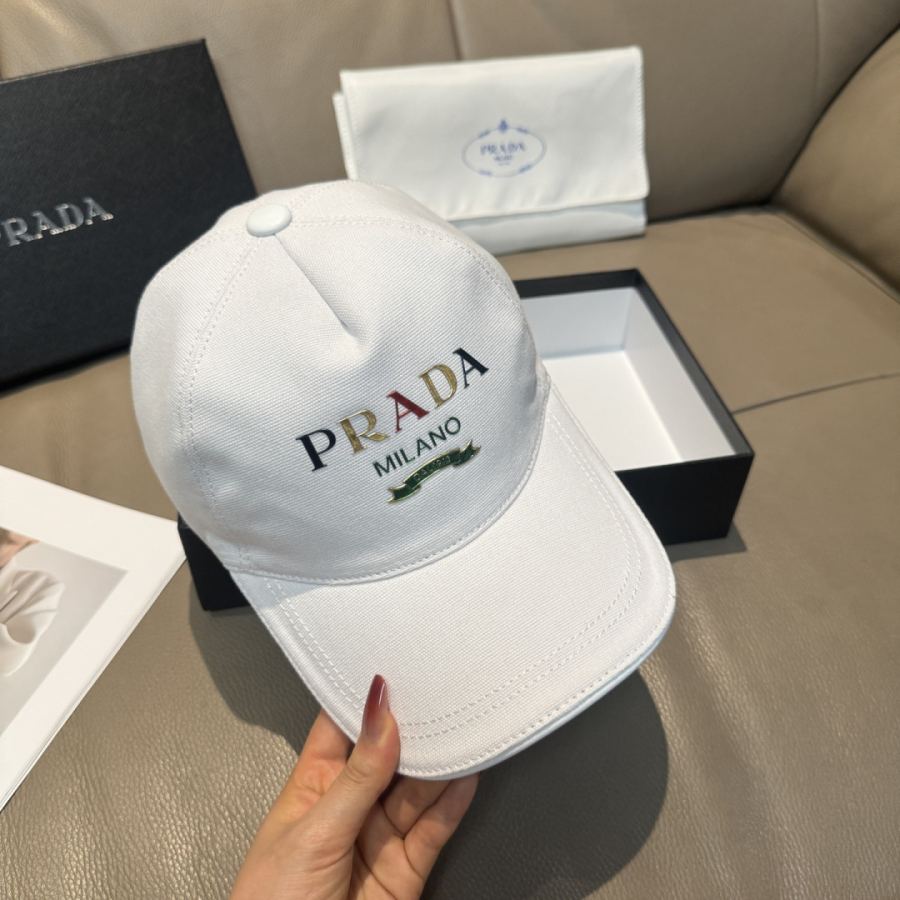 1:1 Replica prada hat Prada New logo 1:1 + 56 — photo 3