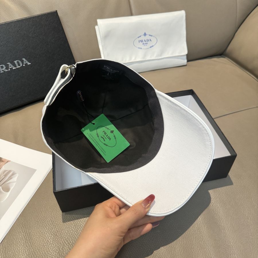 1:1 Replica prada hat Prada New logo 1:1 + 56 — photo 7