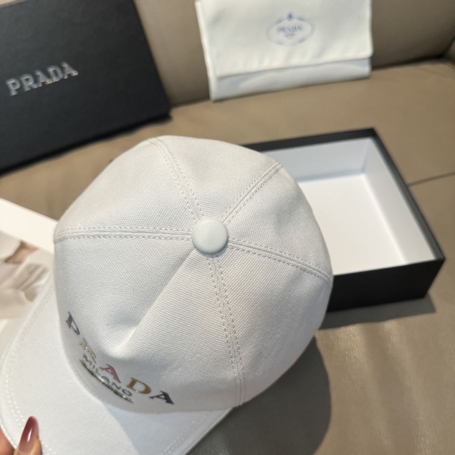 1:1 Replica prada hat Prada New logo 1:1 + 56 — photo 5