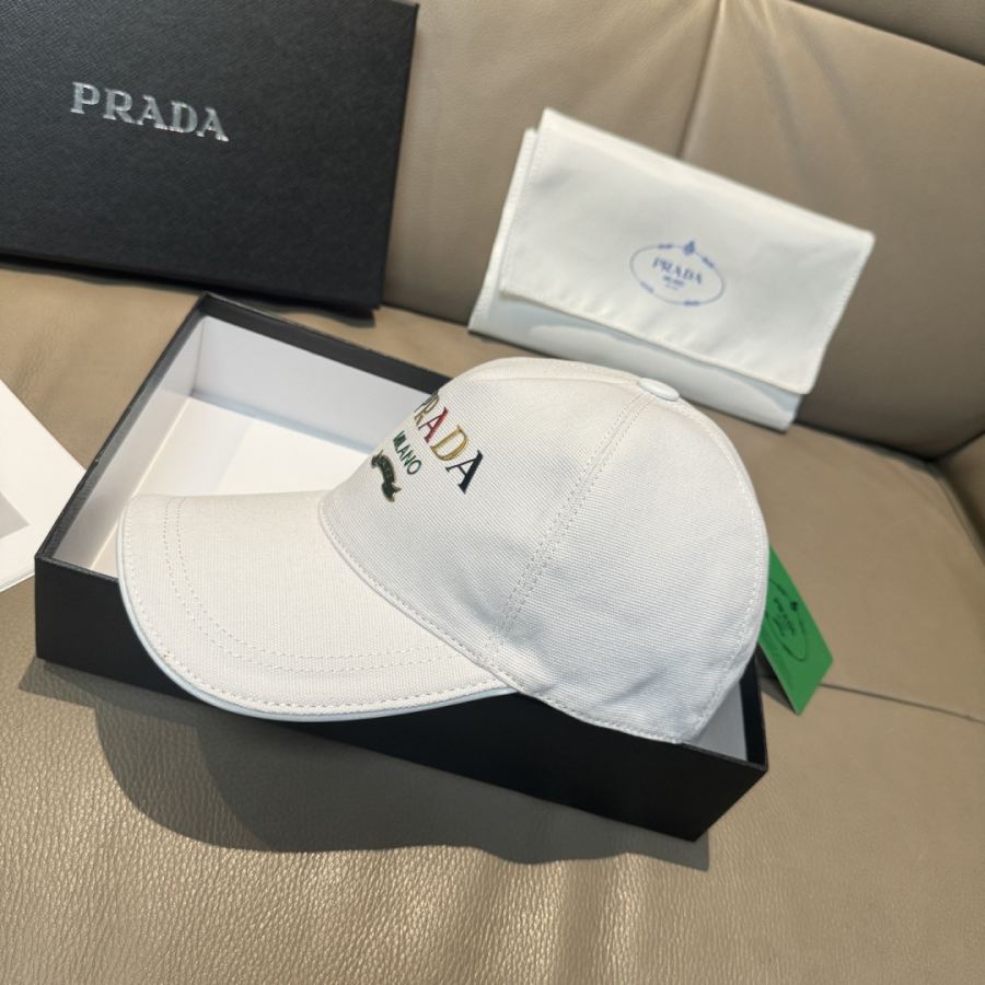 1:1 Replica prada hat Prada New logo 1:1 + 56 — photo 2