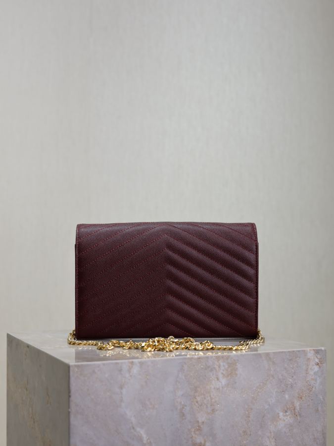 1:1 Replica YSL bag Date red caviar — 1:1 Replica — photo 6