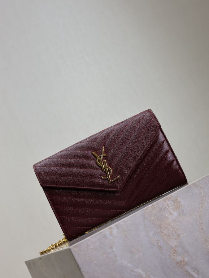 1:1 Replica YSL bag Date red caviar — 1:1 Replica — photo 2