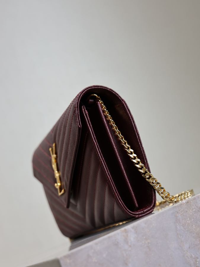 1:1 Replica YSL bag Date red caviar — 1:1 Replica — photo 5