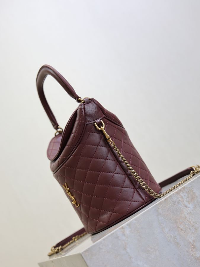 1:1 Replica YSL bag maroon red — AAA Quality Replica — photo 4
