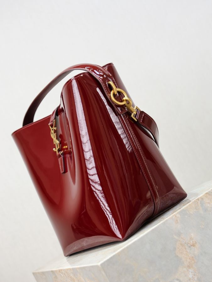1:1 Replica YSL bag Maroon patent leather — Premium Replica — photo 3