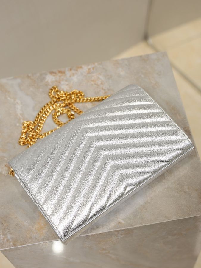 1:1 Replica YSL bag Silver — AAA Quality Replica — photo 9