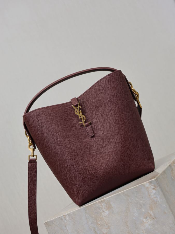 1:1 Replica YSL bag Date red lychee pattern gold buckle — Premium Replica — photo 2