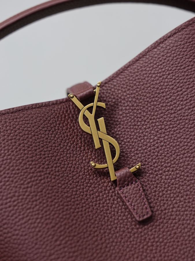 1:1 Replica YSL bag Date red lychee pattern gold buckle — Premium Replica — photo 6