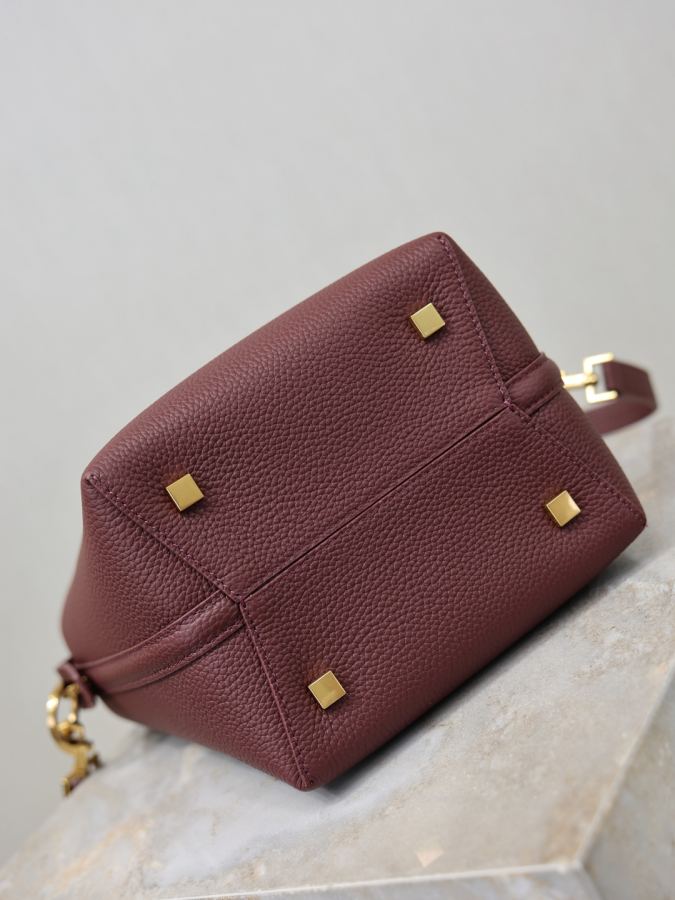 1:1 Replica YSL bag Date red lychee pattern gold buckle — Premium Replica — photo 9