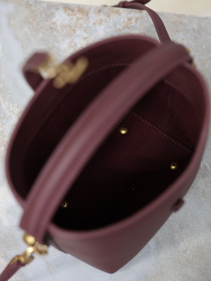 1:1 Replica YSL bag Date red lychee pattern gold buckle — 1:1 Replica — photo 7