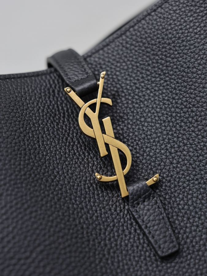 1:1 Replica YSL bag Black lychee pattern gold buckle — Premium Replica — photo 6