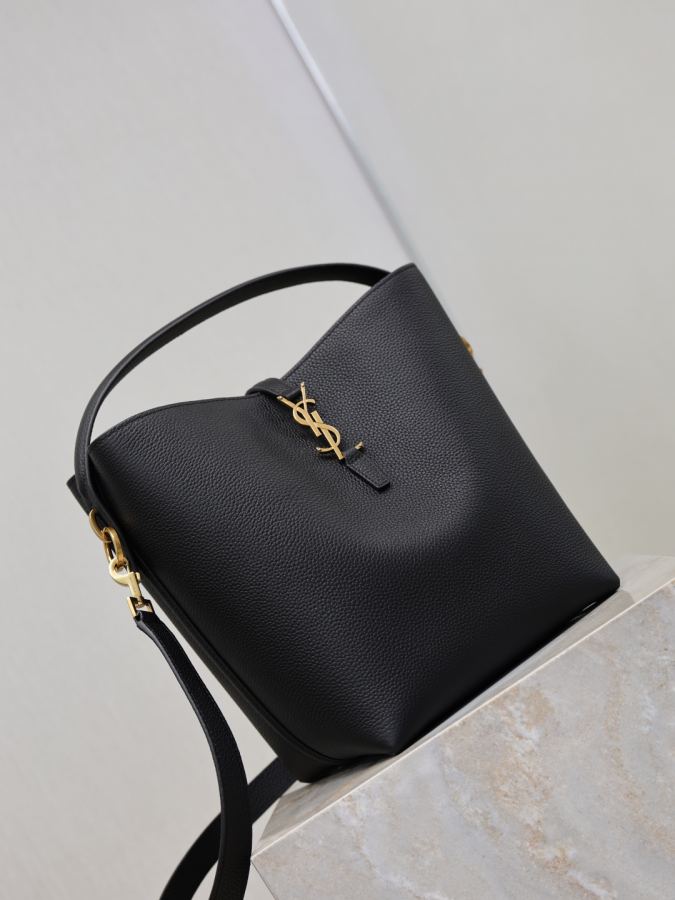 1:1 Replica YSL bag Black lychee pattern gold buckle — Premium Replica — photo 3