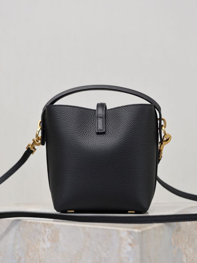 1:1 Replica YSL bag Black lychee pattern gold buckle — AAA Quality Replica — photo 8