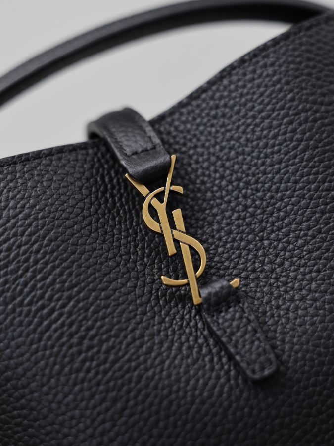 1:1 Replica YSL bag Black lychee pattern gold buckle — AAA Quality Replica — photo 6