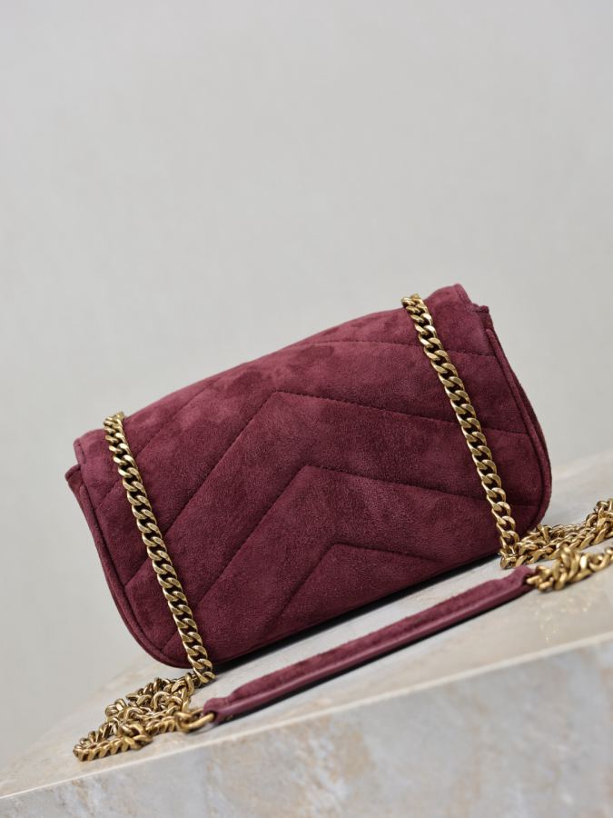 1:1 Replica YSL bag Suede model 20cm — Premium Replica — photo 5