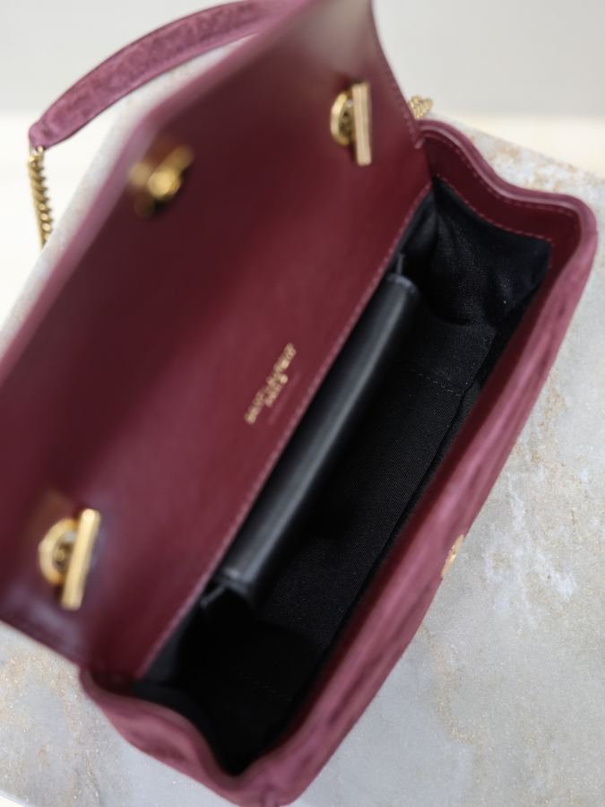 1:1 Replica YSL bag Suede model 20cm — Premium Replica — photo 9