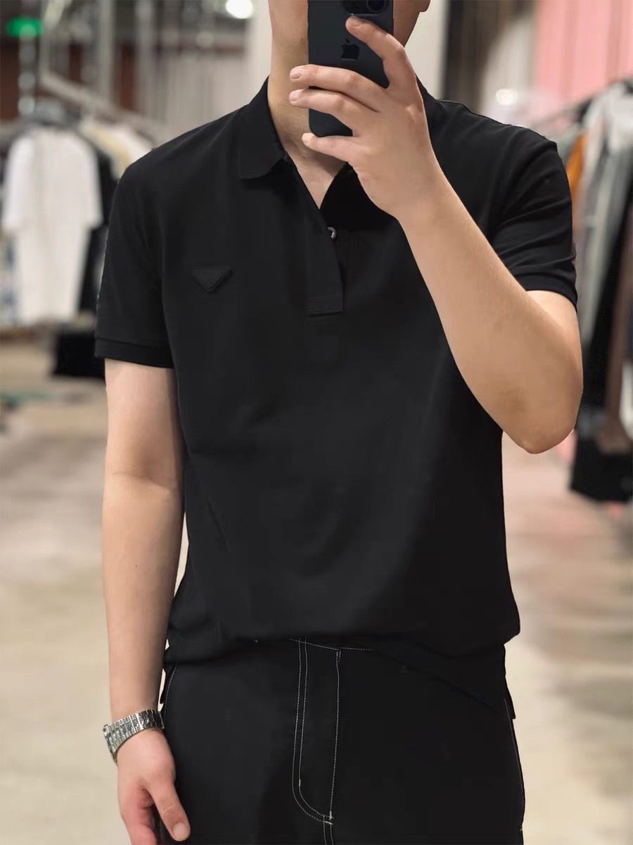 1:1 Replica Prada men PRADAPRADAPRD polo — Premium Replica