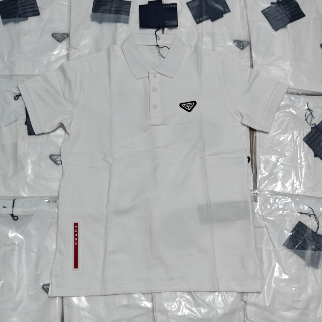1:1 Replica Prada men Prada PRADAPRD 23 POLO — AAA Quality Replica