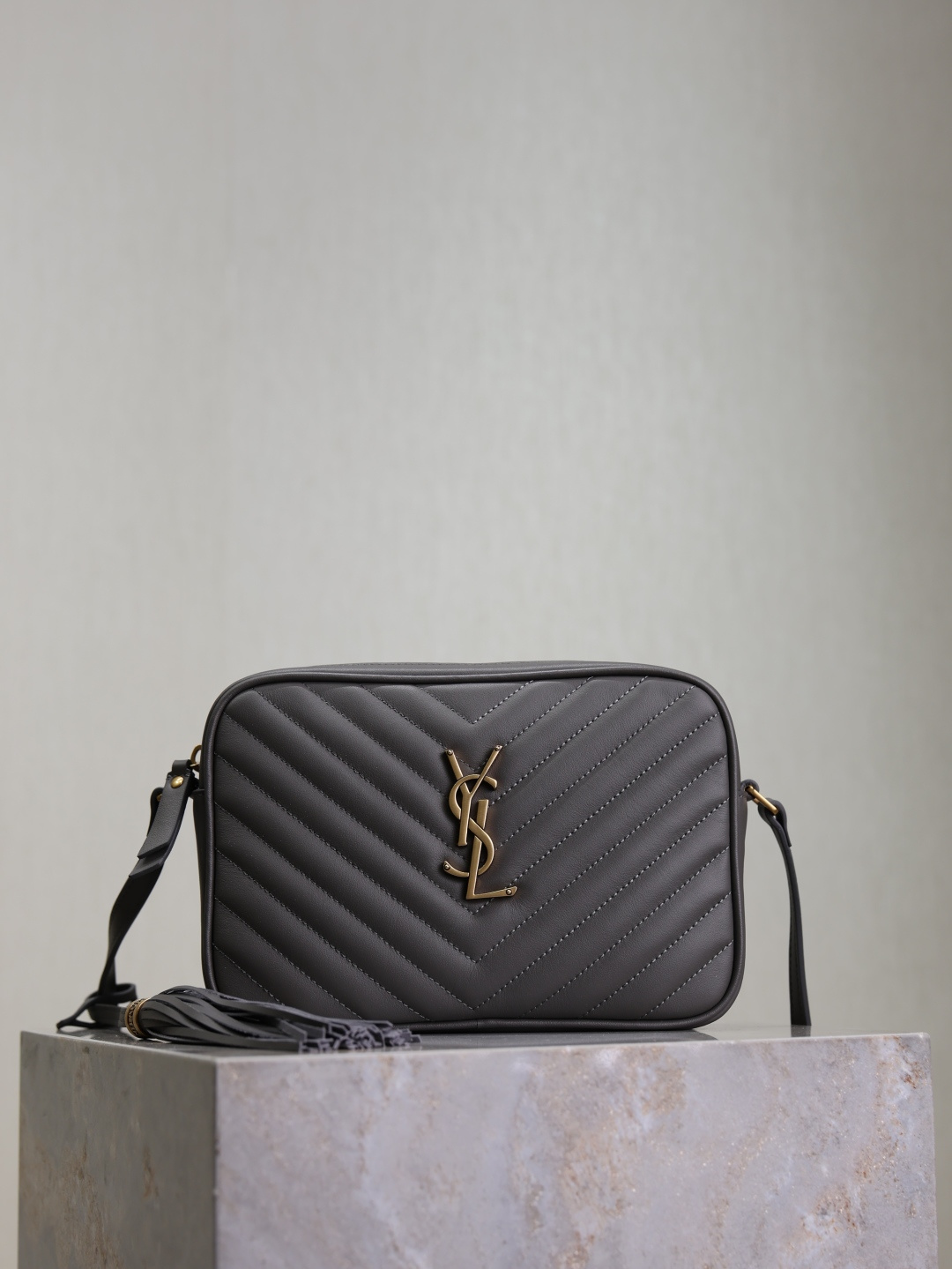 1:1 Replica YSL bag grey — Premium Replica