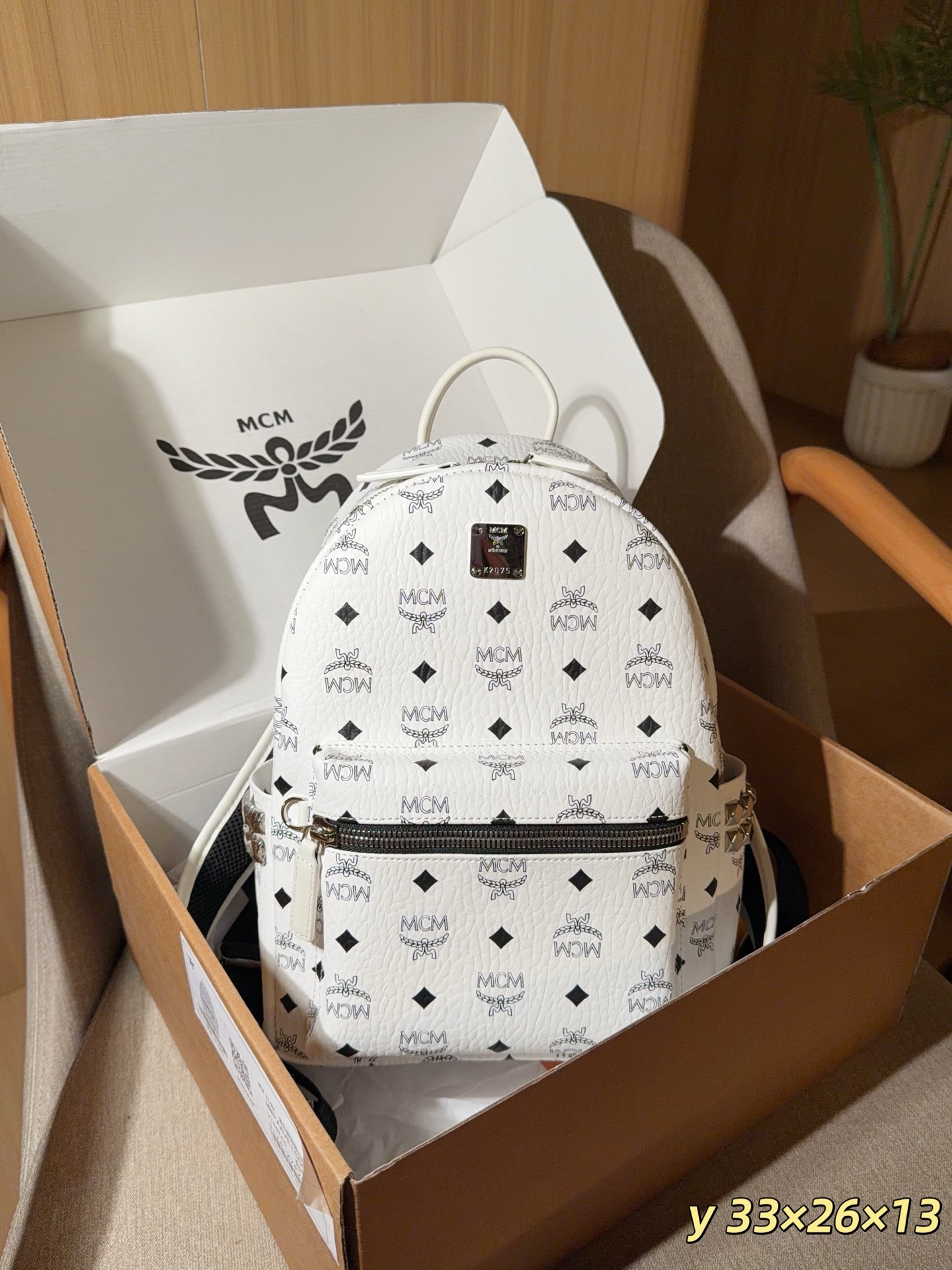 1:1 Replica MCM bag classic backpack — 1:1 Replica For Sale