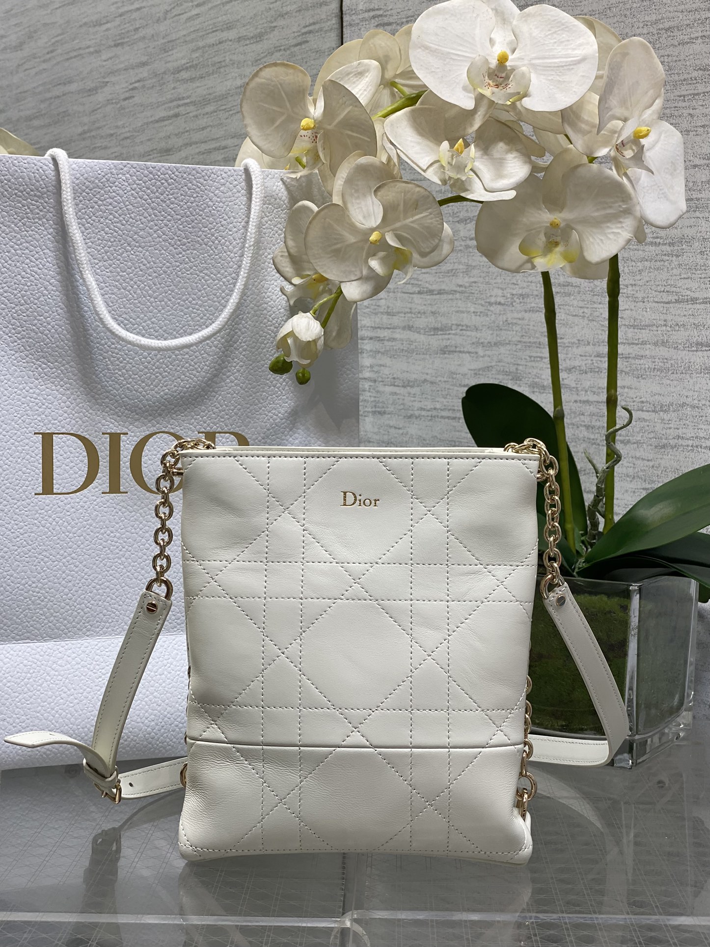 1:1 Replica Dior bag 𝐃𝐢𝐨𝐫 𝐓𝐫𝐢𝐚𝐧𝐨𝐧 new chain bag — 1:1 Replica