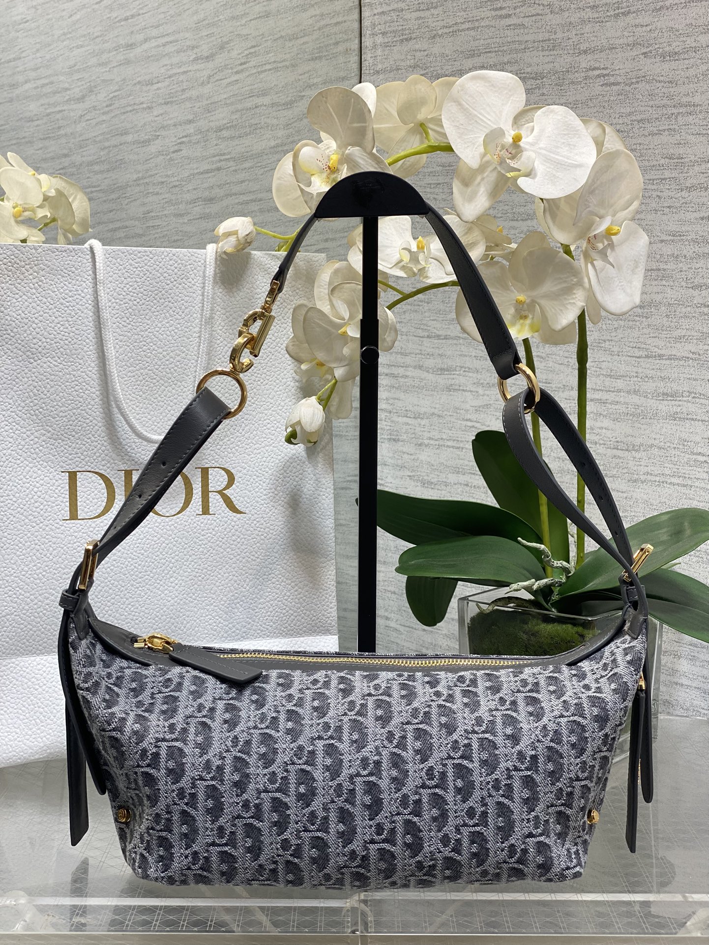 1:1 Replica Dior bag 𝐃𝐈𝐨𝐫 𝐉𝐨𝐮𝐫𝐧𝐞𝐲New Dark Gray D — Premium Replica