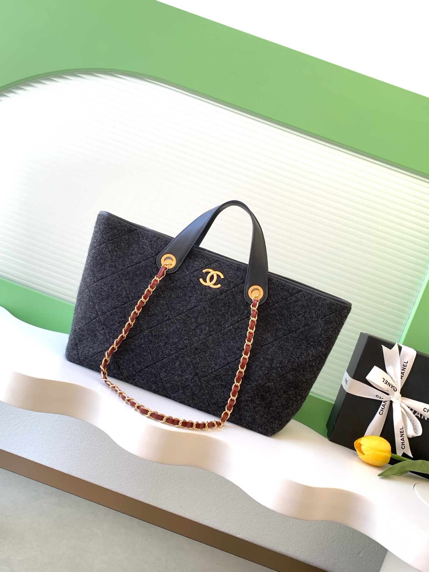 1:1 Replica Chanel bag K C Logo — 1:1 Replica