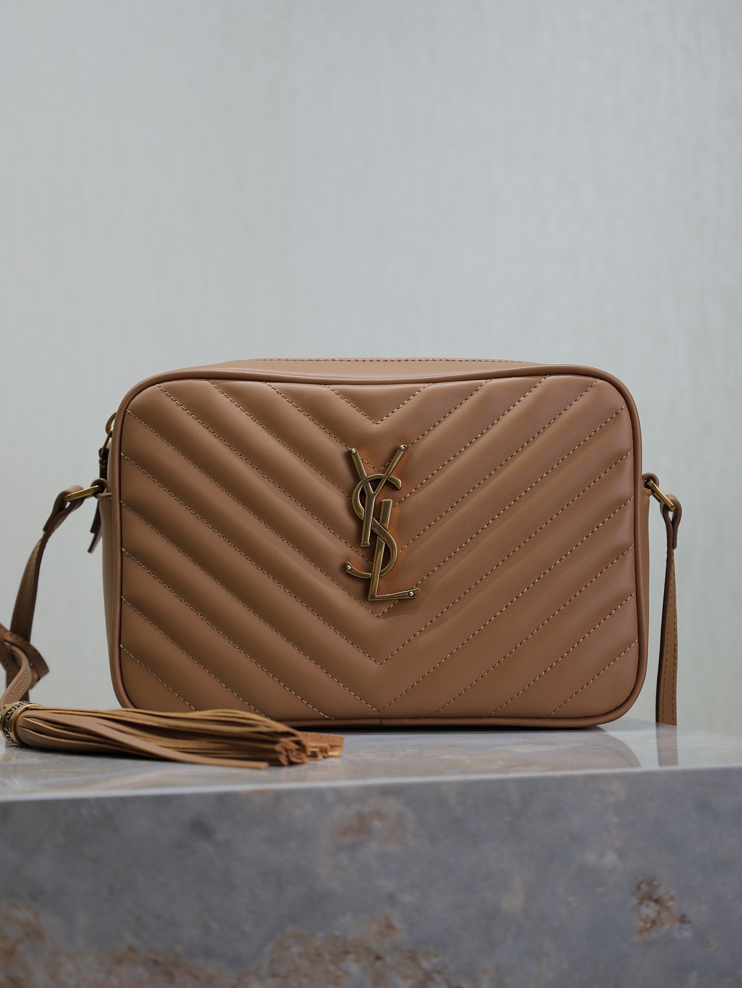 1:1 Replica YSL bag caramel color — AAA Quality Replica