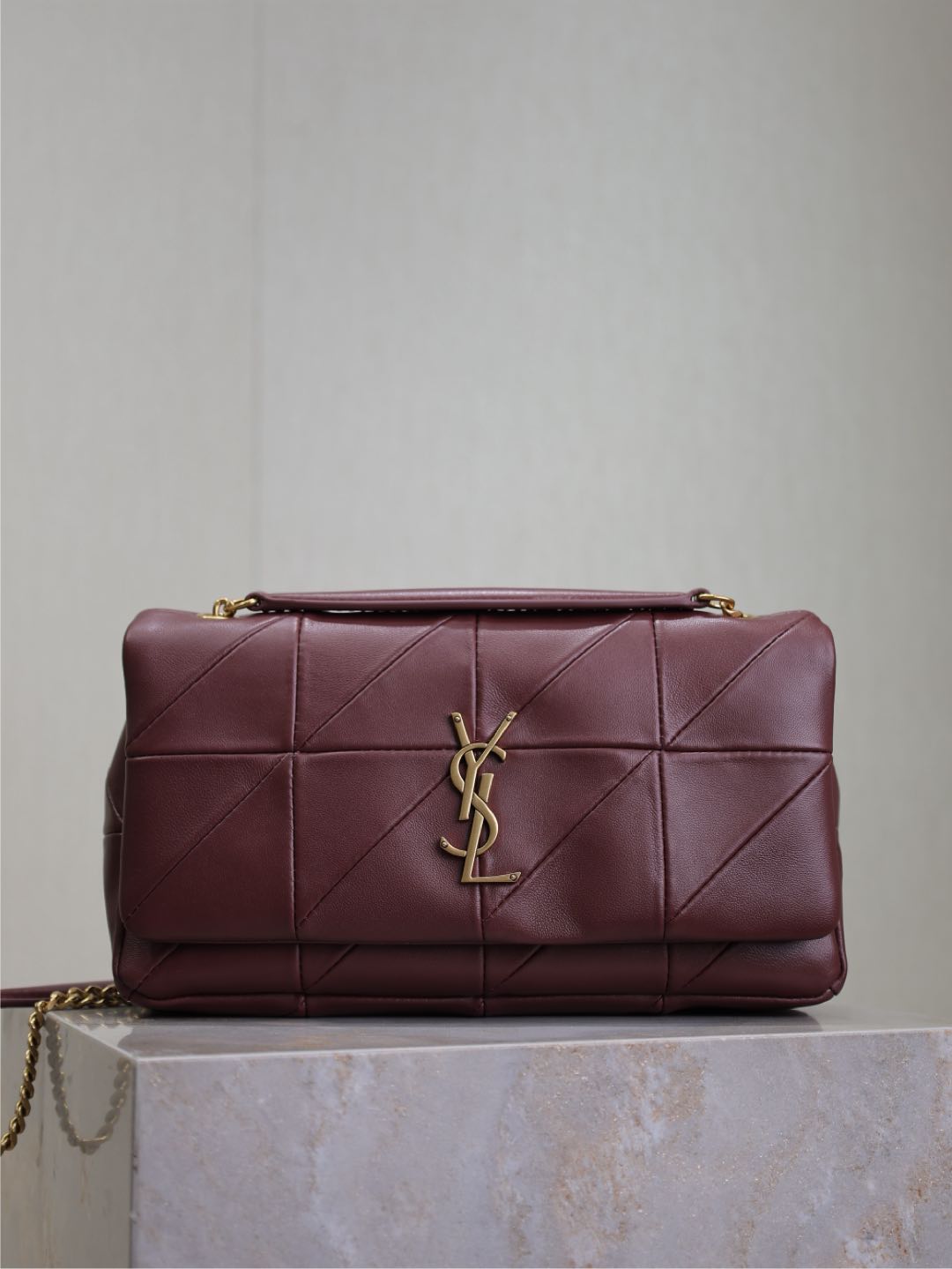 1:1 Replica YSL bag maroon red — Premium Replica