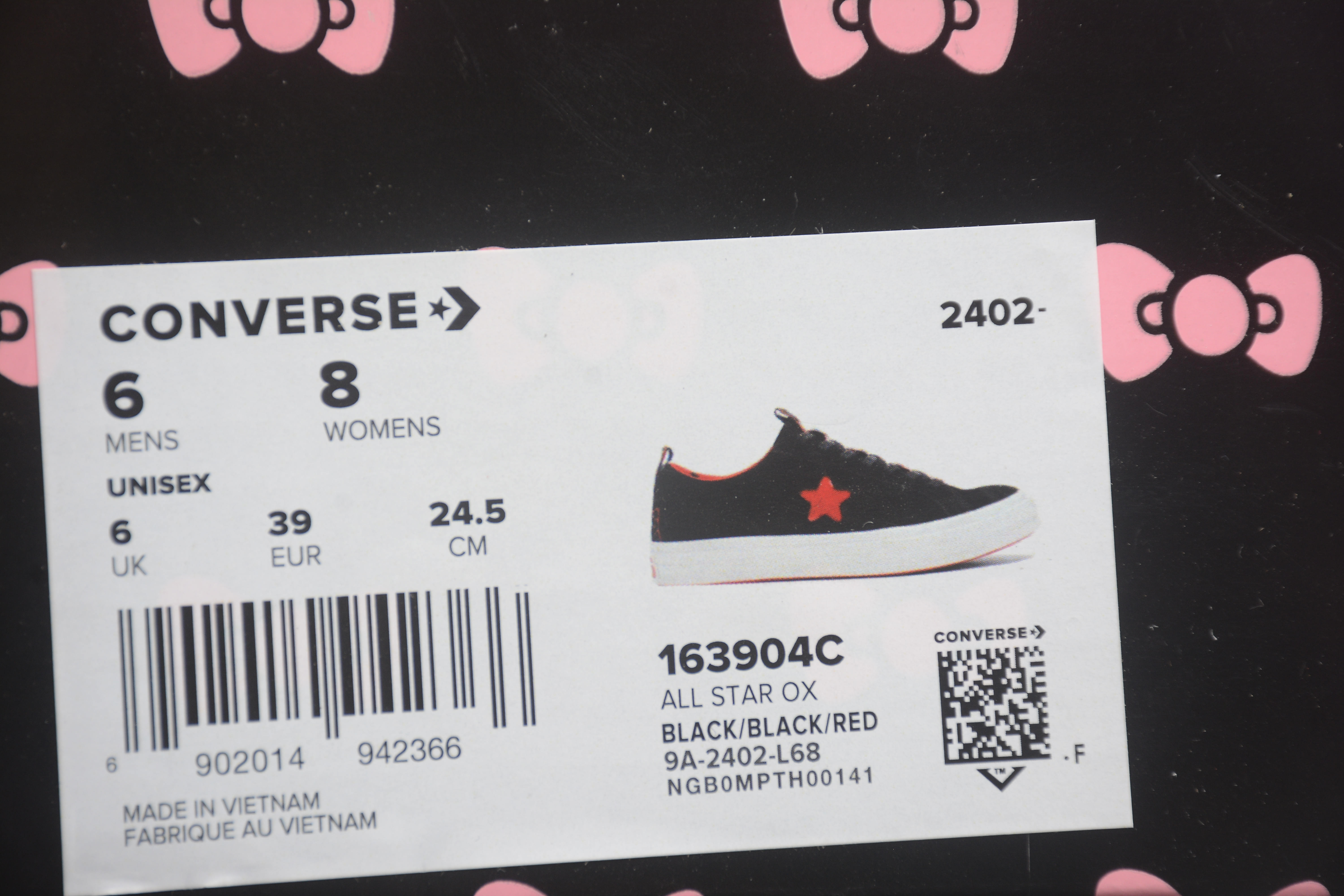 1:1 Replica Converse x Hello Kitty One Star — AAA Quality Replica