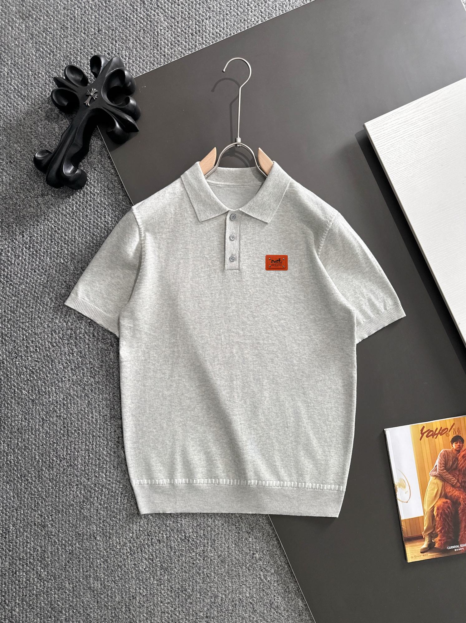 1:1 Replica Hermes Men Hermes 2026 polo — 1:1 Replica