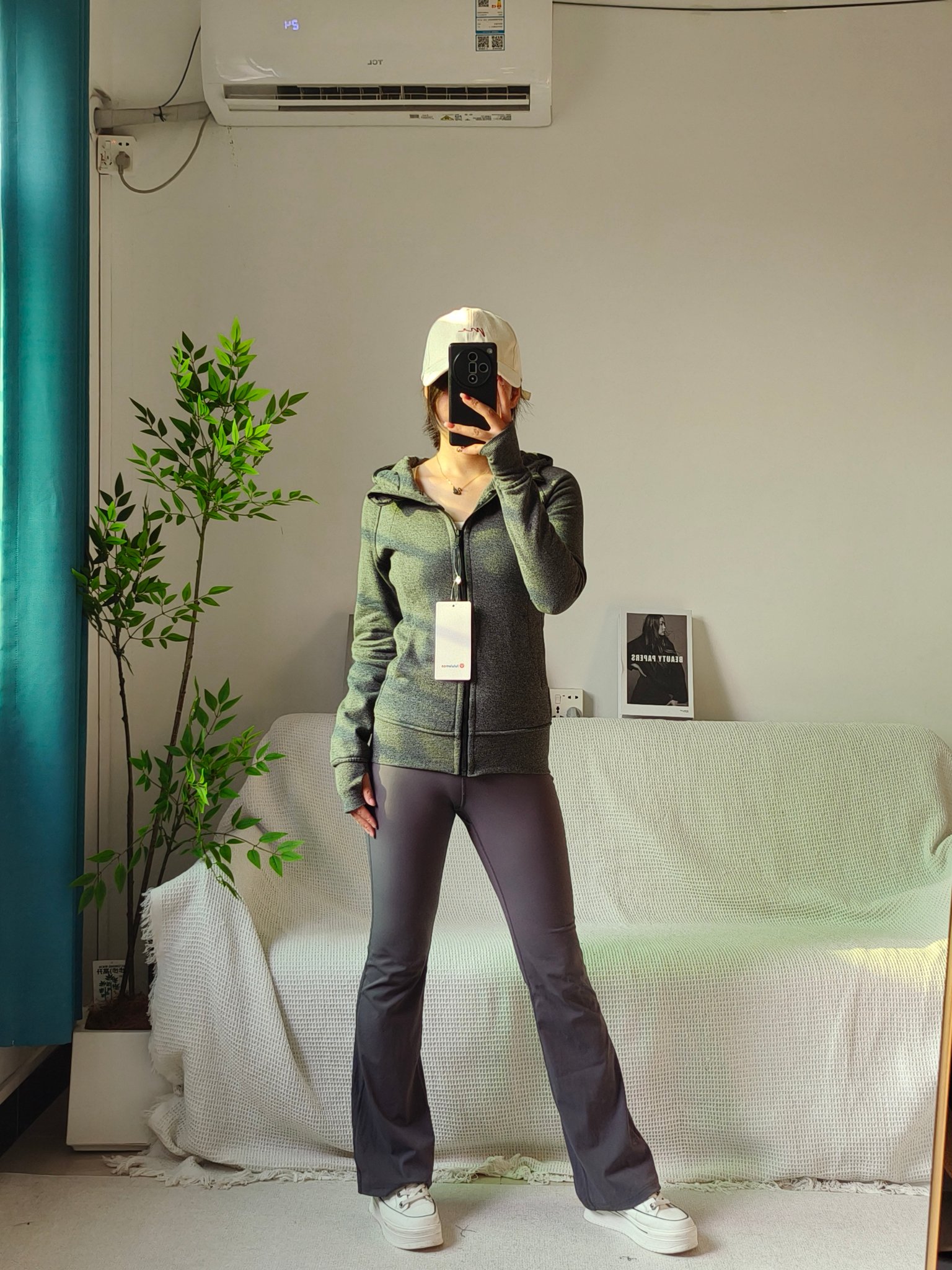 1:1 Replica Lulu Jacket sesame gray — Premium Replica