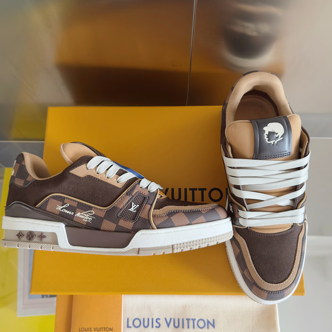 1:1 Replica Louis Vuitton shoe Top version: couple version — Premium Replica