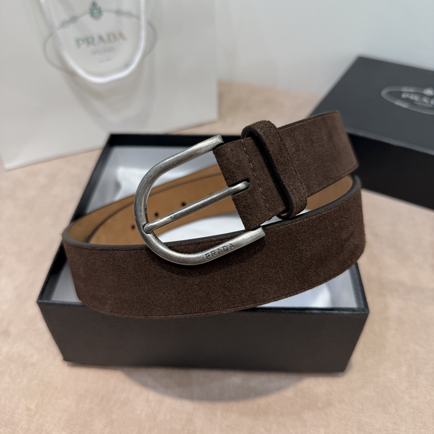 1:1 Replica Prada belt PRADA 3.4cm — Premium Replica