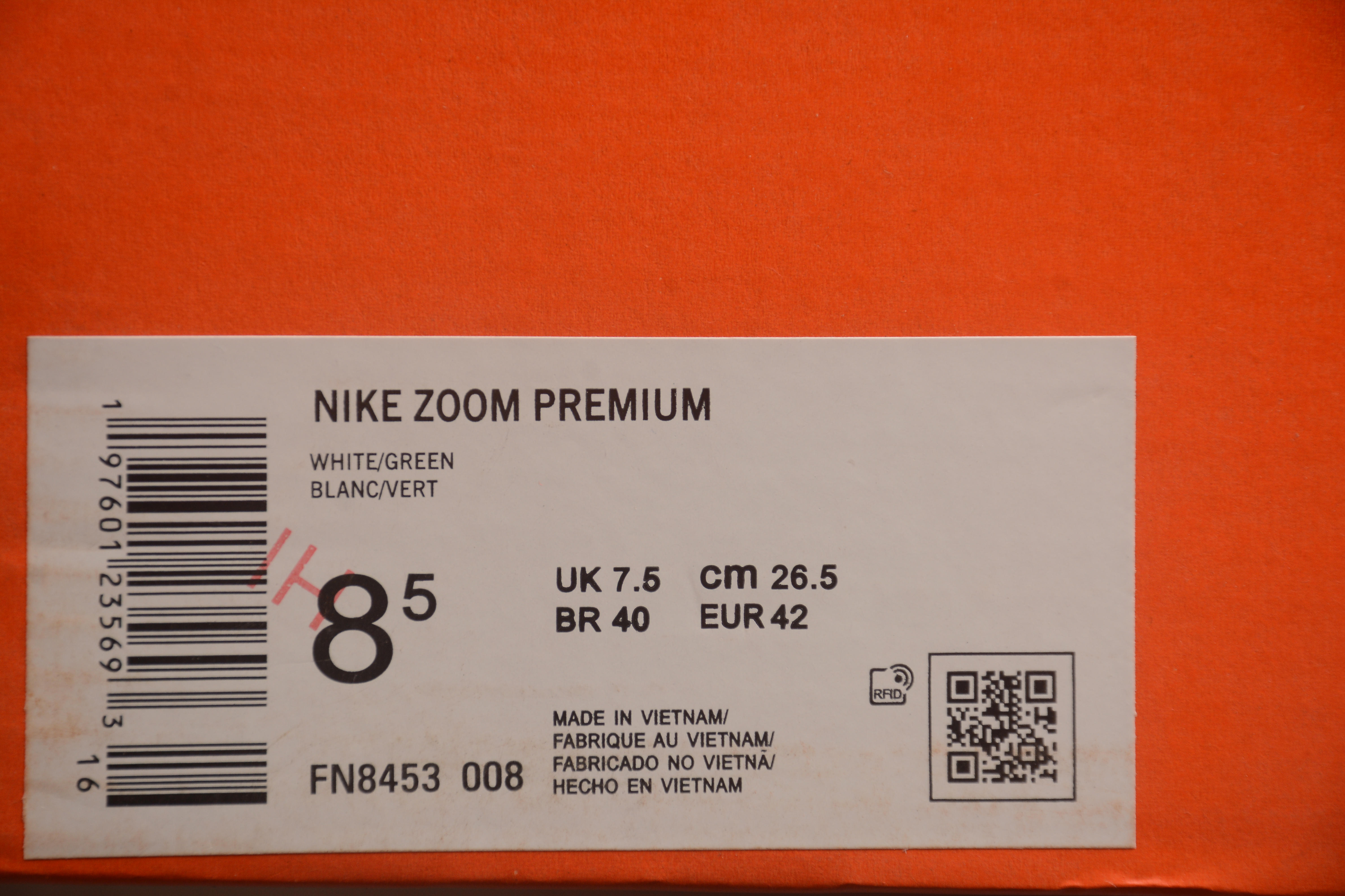 1:1 Replica Nike VOMERO PREMIUM — AAA Quality Replica