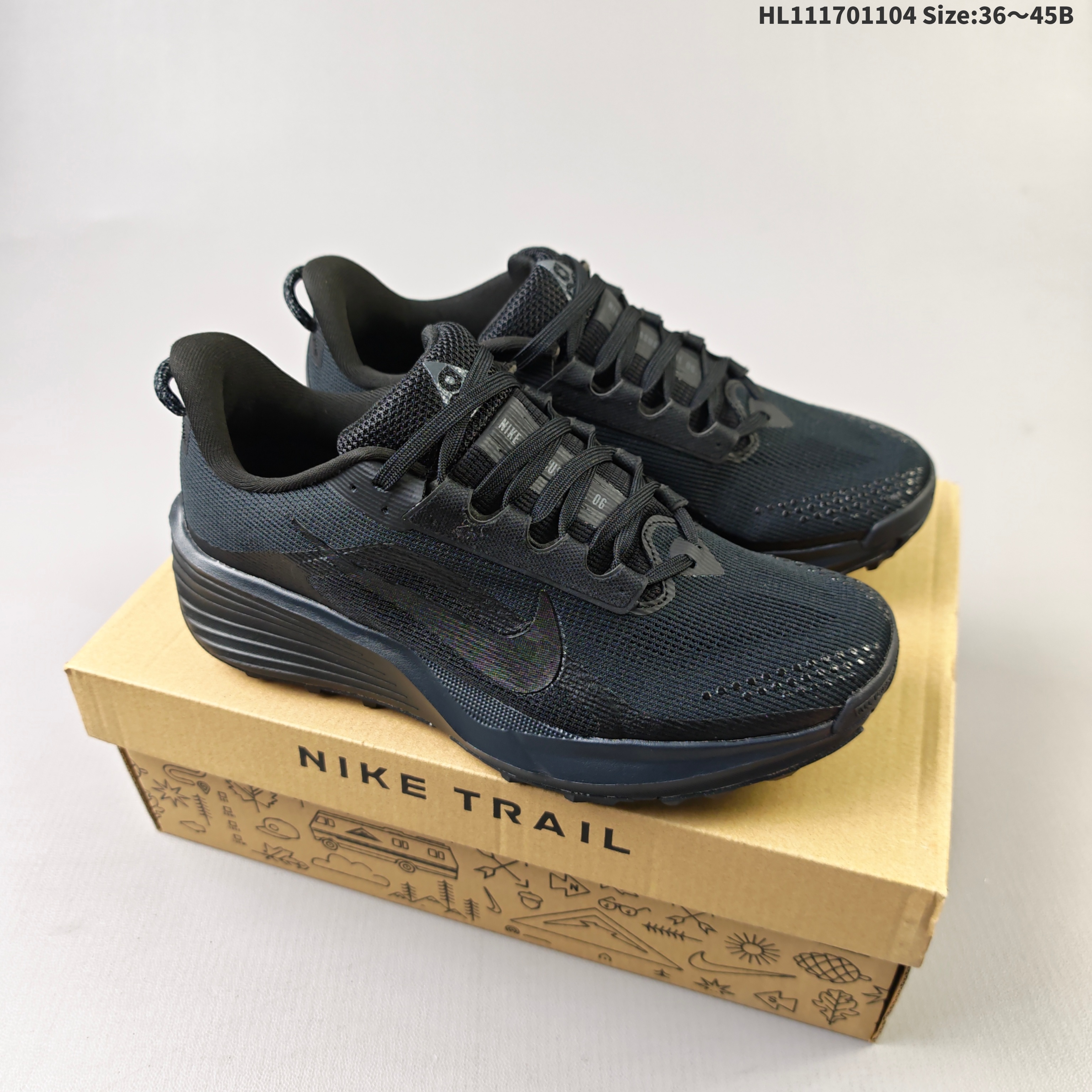 1:1 Replica (NIKE) REACTX PEGASUS TRAIL 6 New React X — Premium Replica