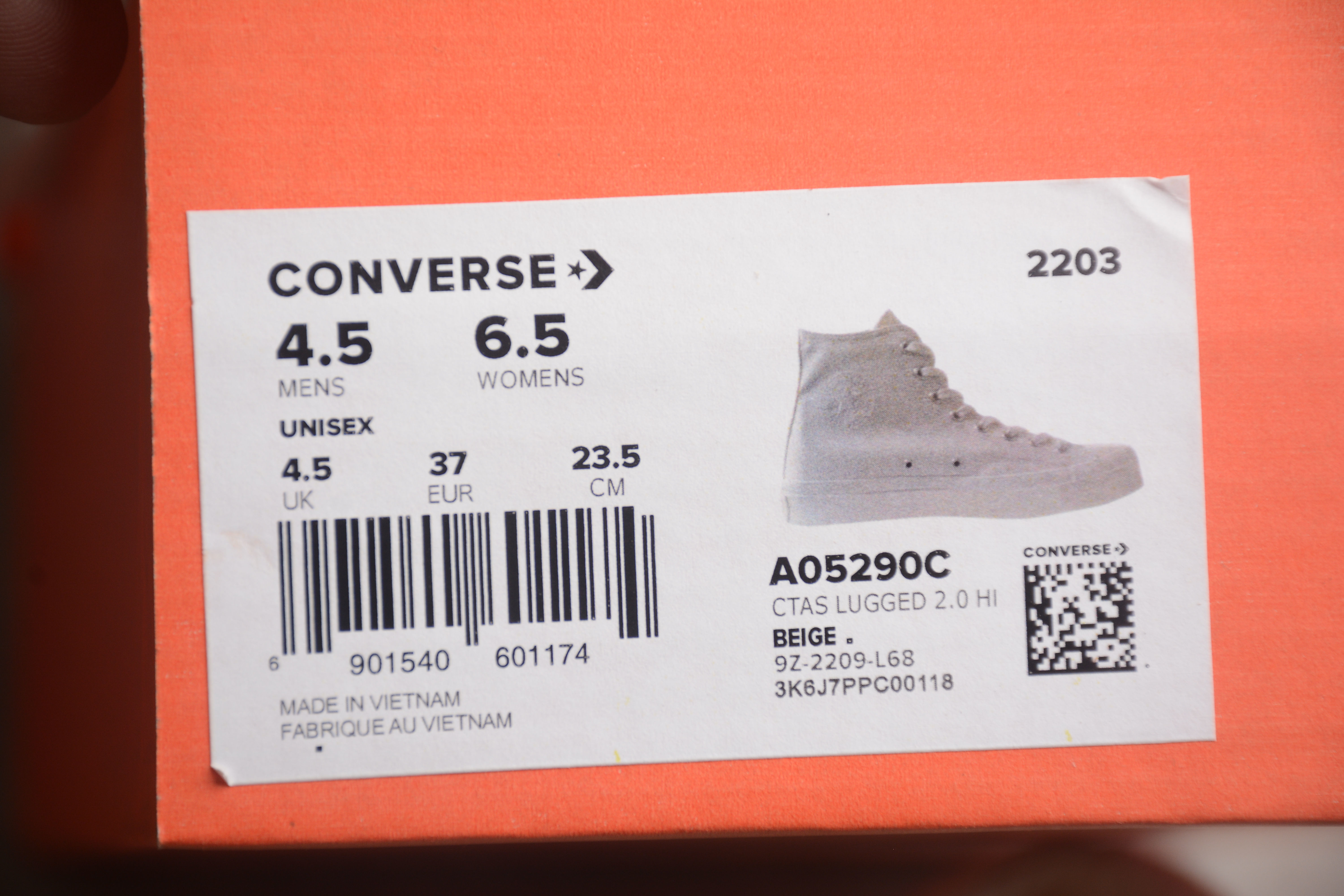 1:1 Replica Other Devin Booker x Converse A05290 C — Premium Replica