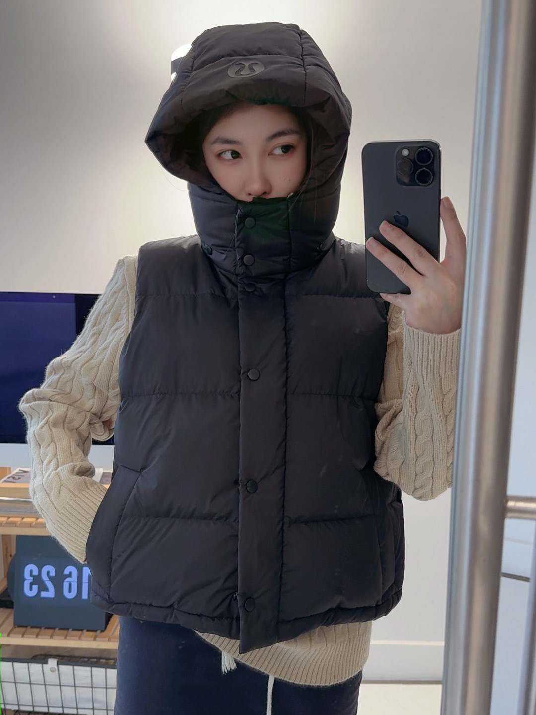 1:1 Replica Lulu Jacket Black — 1:1 Replica